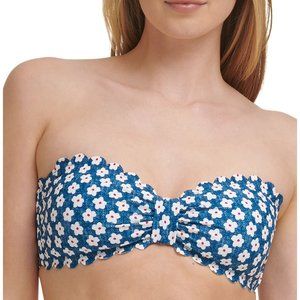 Tommy Hilfiger Scalloped Bandeau Bikini Top